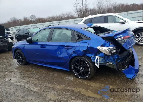 2022 Honda Civic Sport z USA, uszkodzony, nr VIN 2HGFE2F54NH598012